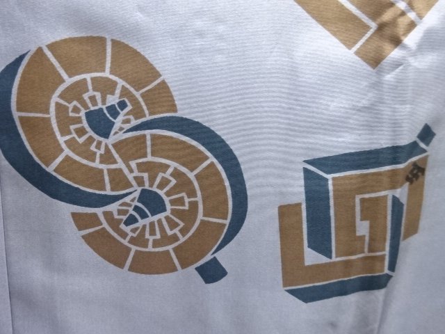JAPANESE KIMONO / ANTIQUE MENS JUBAN / SILK / MATOI FLAG
